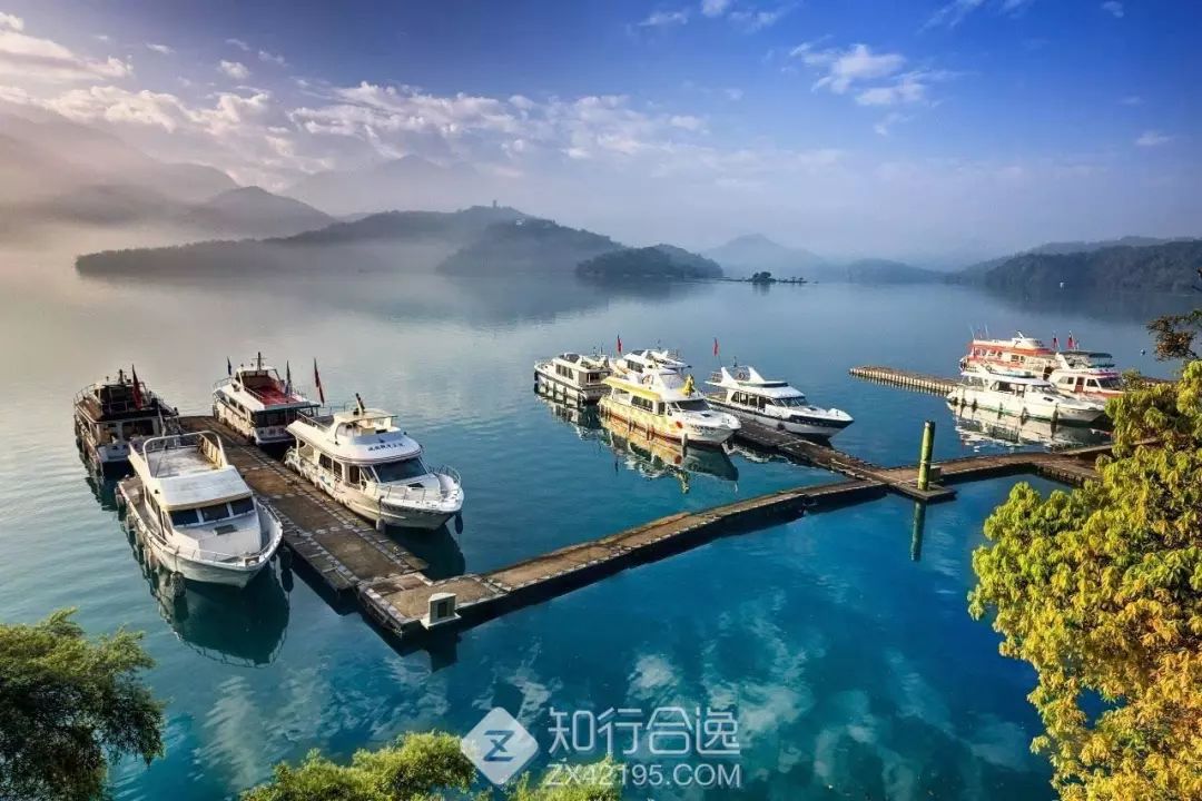 日月潭,台湾山水画卷,心灵向往之地🌄🏞️